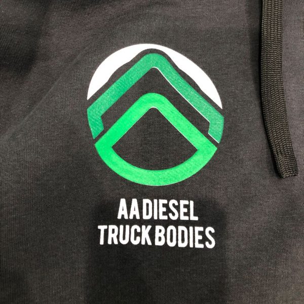 AA Diesel Hoodie Product Photo- Logo Closeup_resized